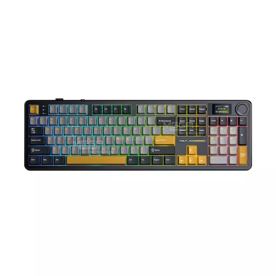 Bàn phím Gaming AULA 3 mode F108 Pro