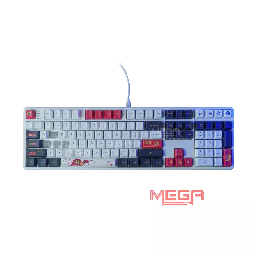 Bàn Phím Cơ Fuhlen G108S RGB City ice-crystal switch