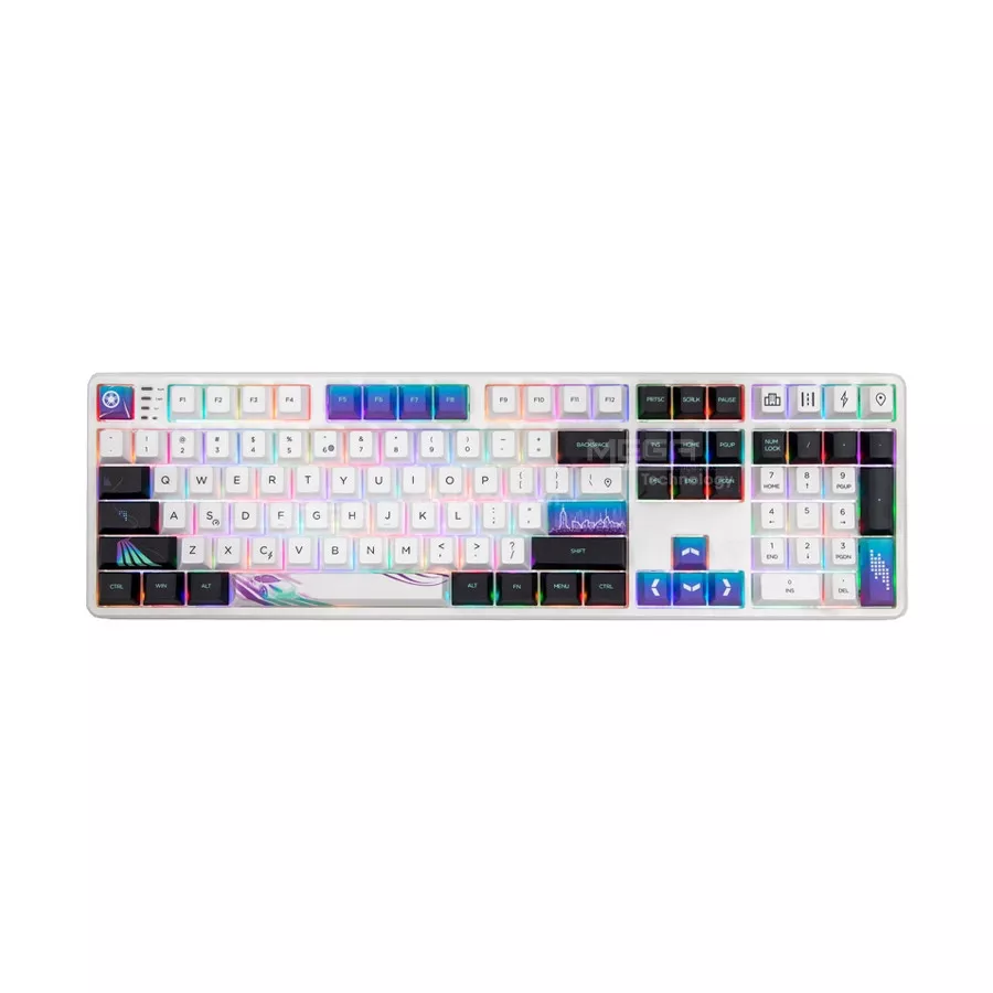 Bàn Phím Cơ Fuhlen G108S RGB City Brown switch