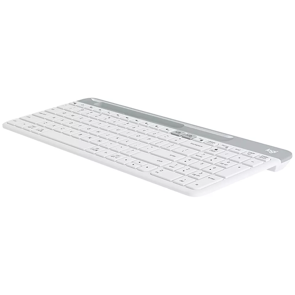 Bàn phím không dây Logitech K580 Slim Bluetooth Trắng