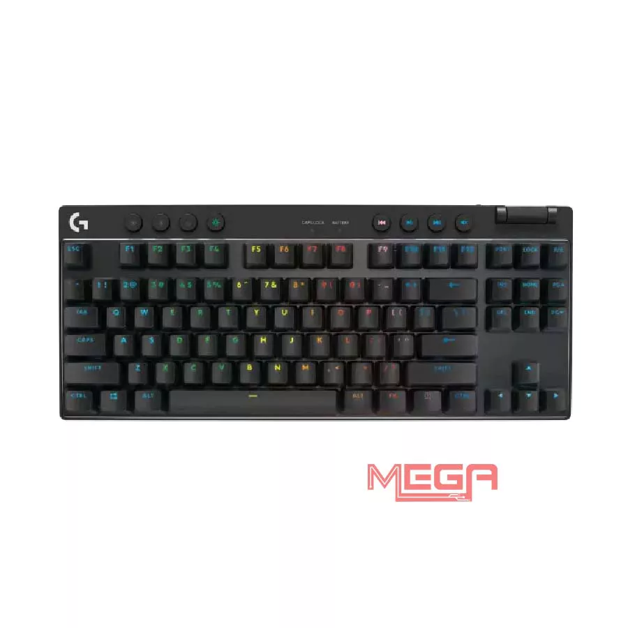 Bàn phím không dây Logitech Gaming Pro X TKL Đen