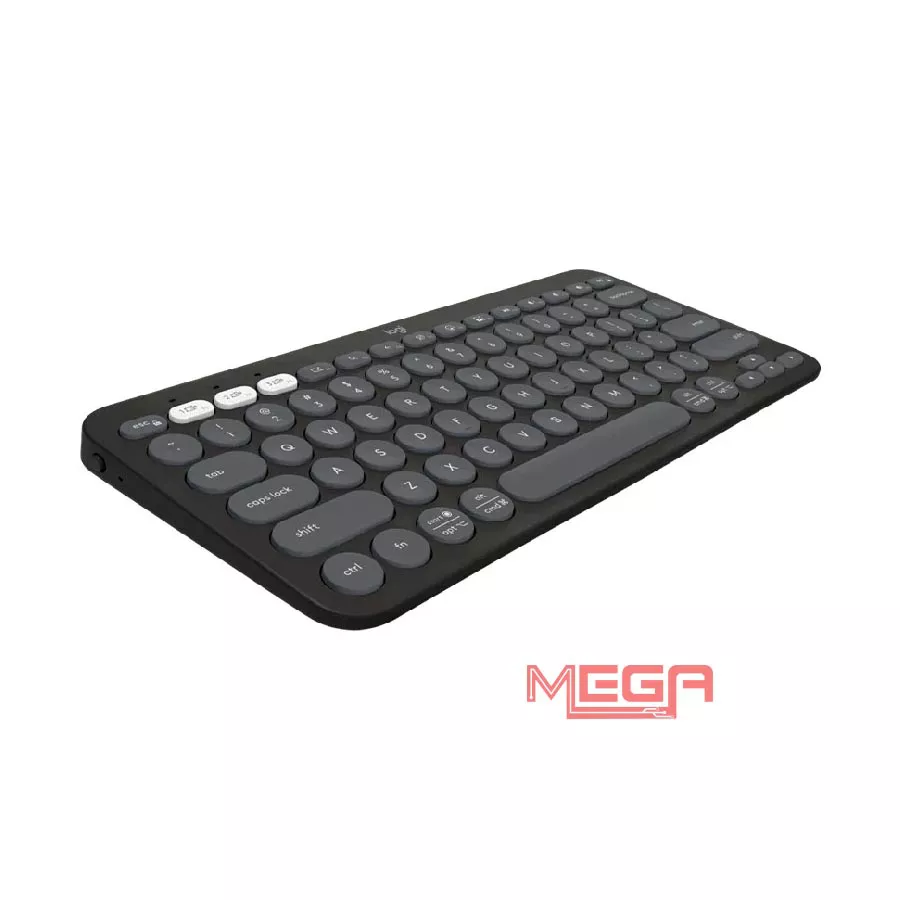 Bàn phím Logitech Pebble Key 2 K380s Bluetooth Đen