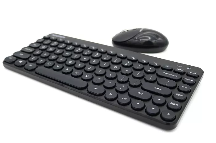 Bộ bàn phím và chuột không dây Mini Newmen K928 Đen