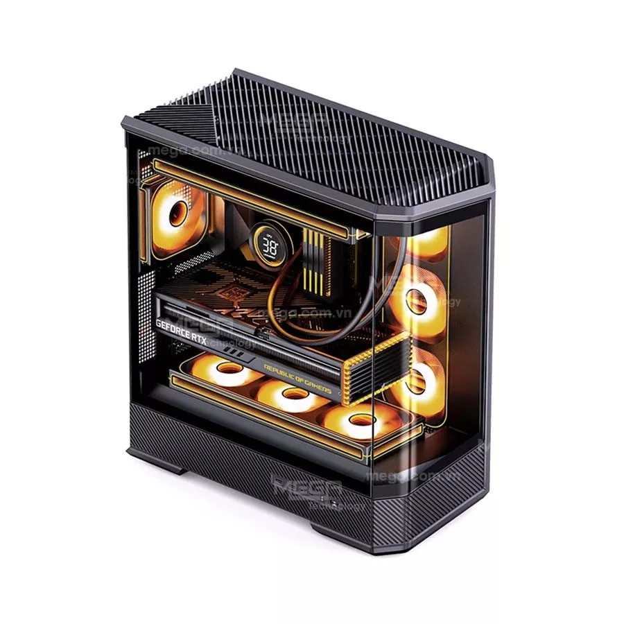 Case Jonsbo D400 Màu đen