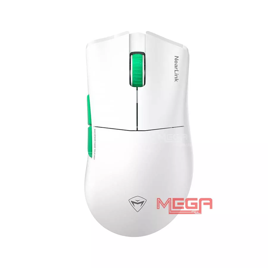 Chuột Gaming không dây Machenike L8 Air Tri-mode 4K - Nearlink- White