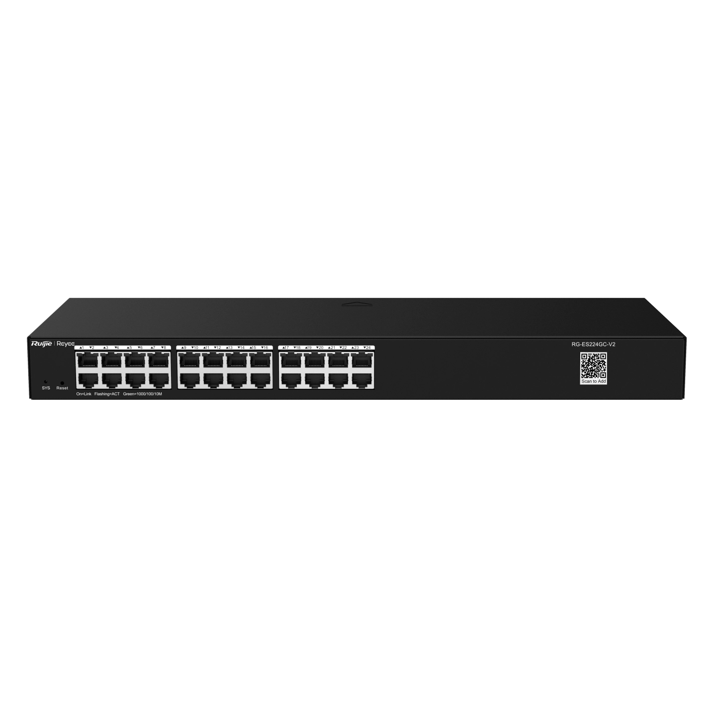 Switch Ruijie RG-ES224GC-V2 24-port 10/100/1000Base-T
