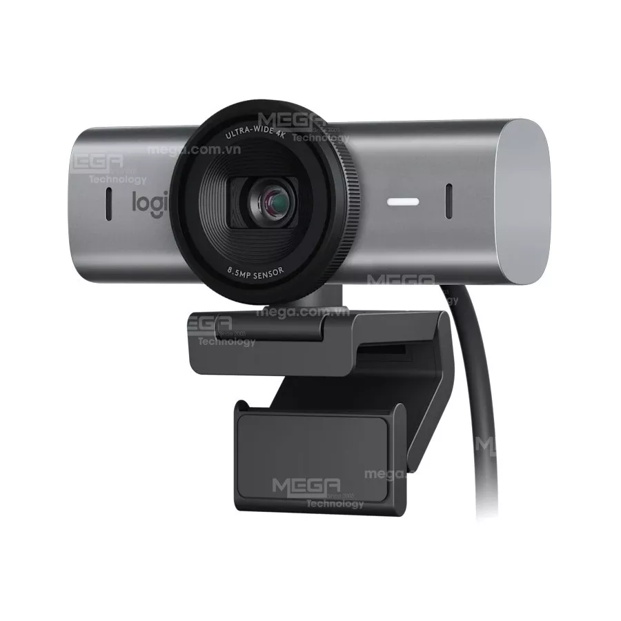 Webcam Logitech MX BRIO 4K Ultra HD Đen