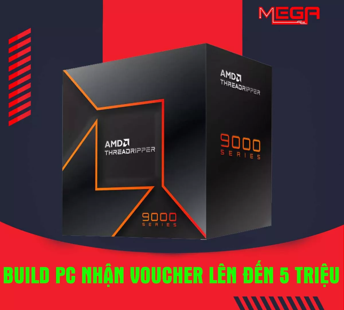 CPU AMD Ryzen Threadripper 9980X No box