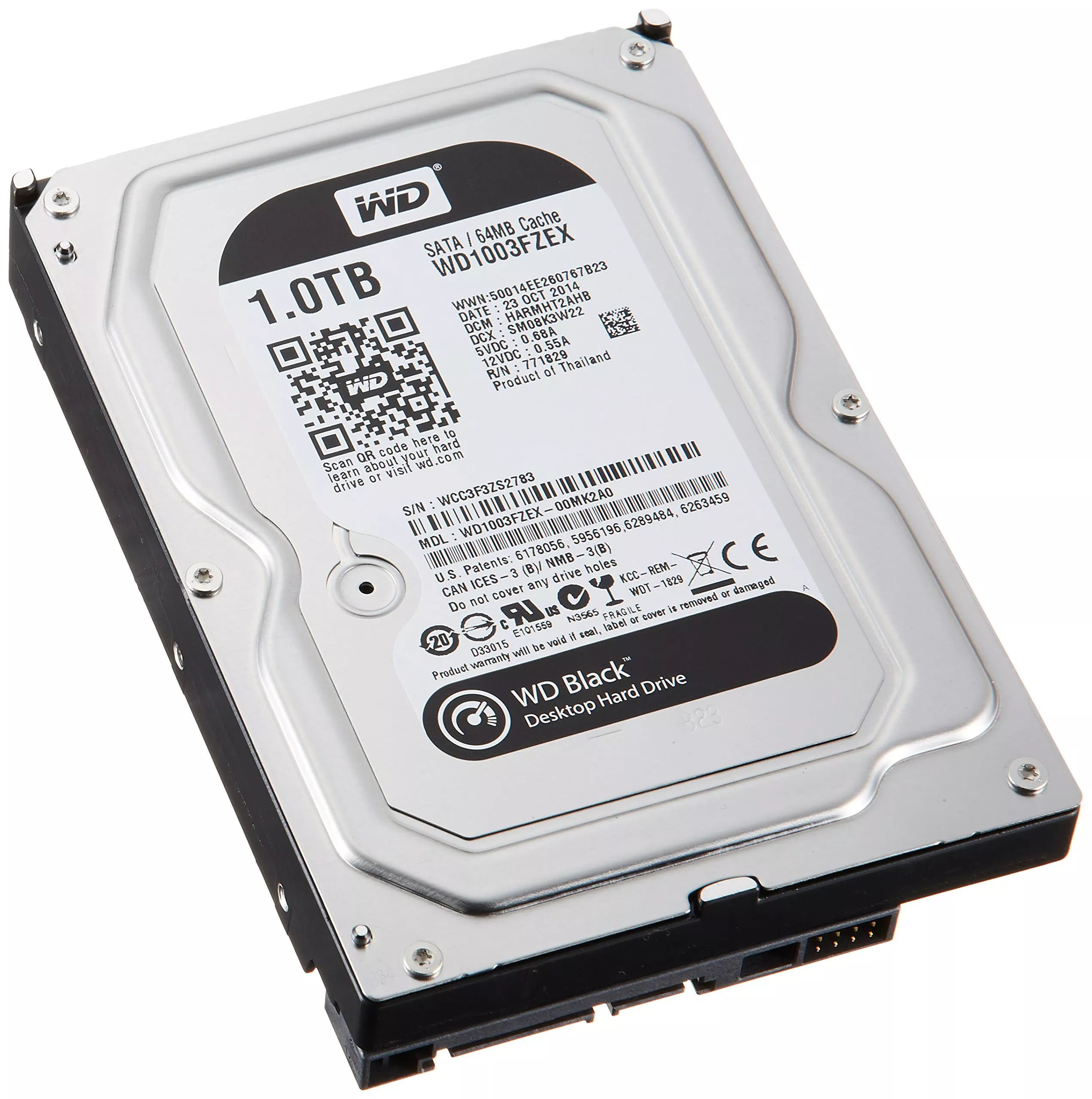 Ổ cứng HDD PC 1TB WD BLACK 5N