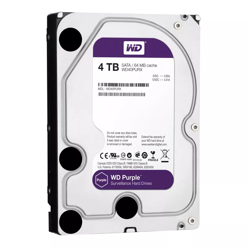 Ổ Cứng HDD PC 4TB WD -PURPLE
