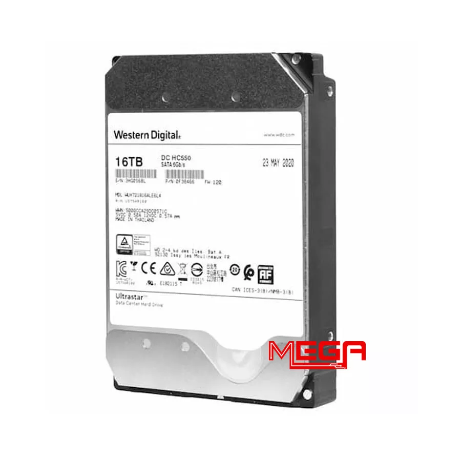 Ổ cứng PC WD 16TB Enterprise Ultrastar DC HC550