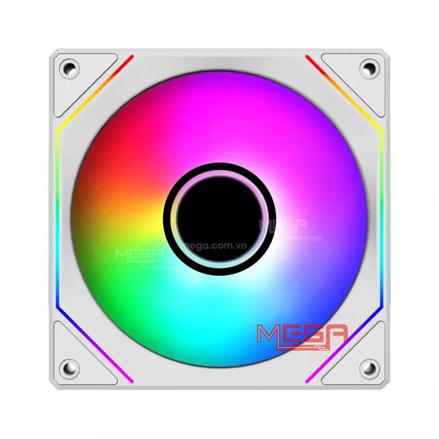 Fan Case Xigmatek Infinity ARTIC EN44571 Trắng - fixed RGB