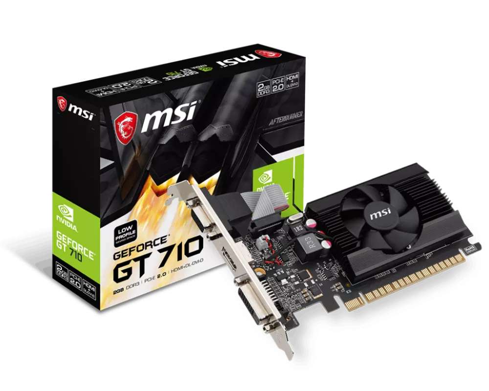 VGA MSI 2GB GT 710 2GD3H LP