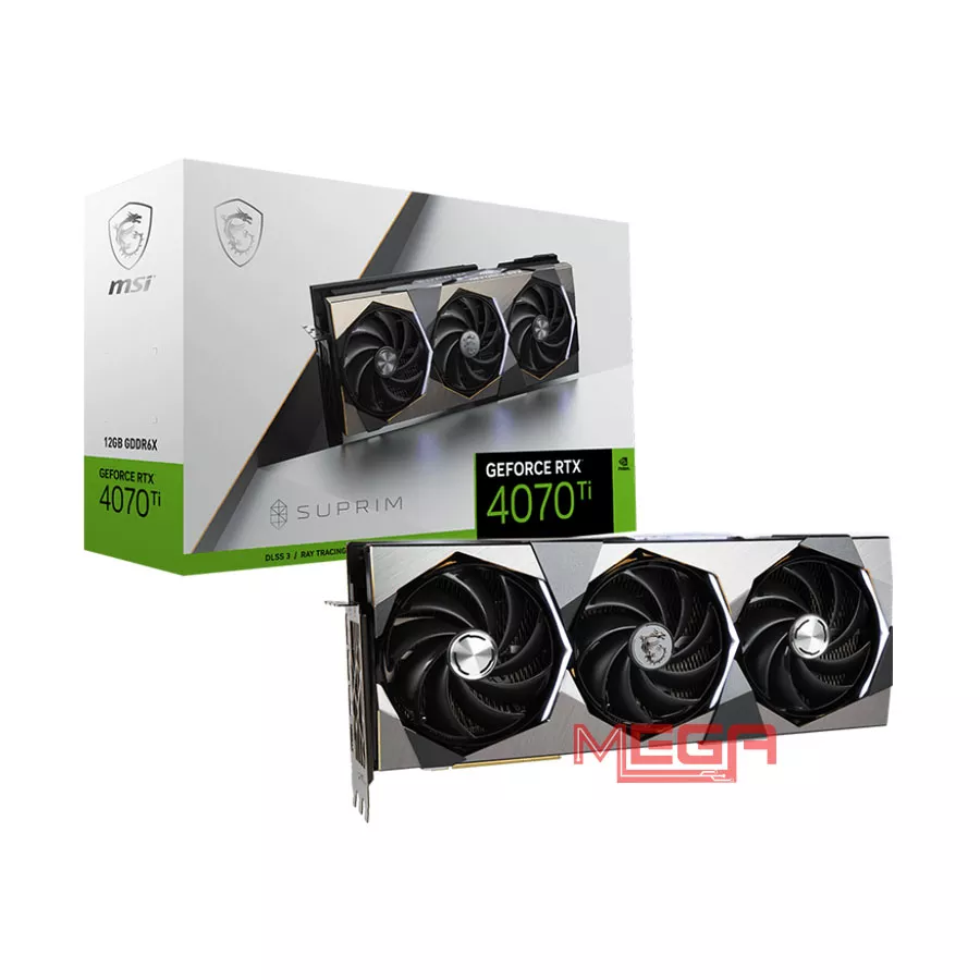 Vga MSI GeForce RTX 4070 Ti SUPRIM 12G GDDR6X