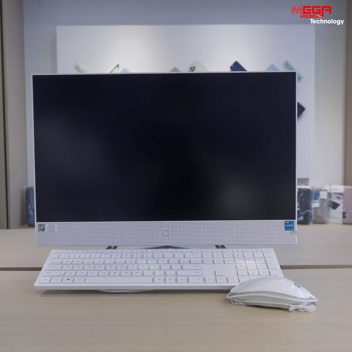 Máy bộ HP AIO 22-dd2005d 6K7G4PA Trắng