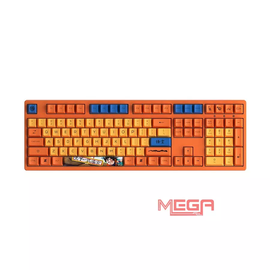 Bàn phím cơ AKKO 3108 RF Dragon Ball Z - Goku