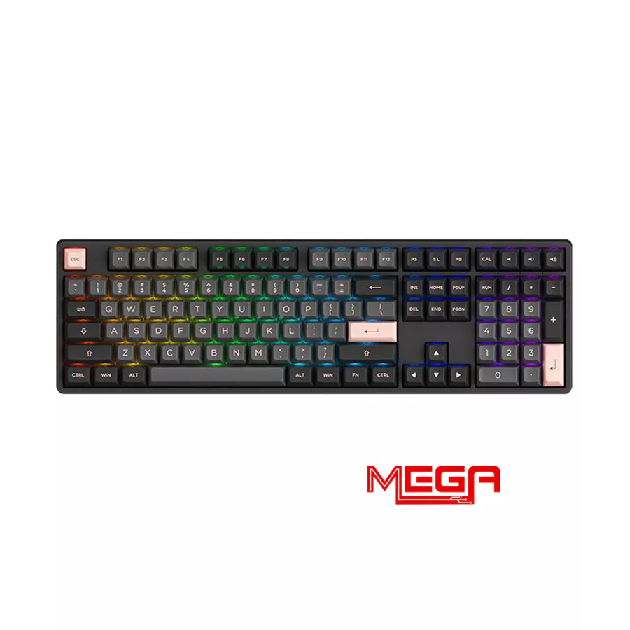 Bàn phím cơ AKKO 5108S RGB Black Pink Akko