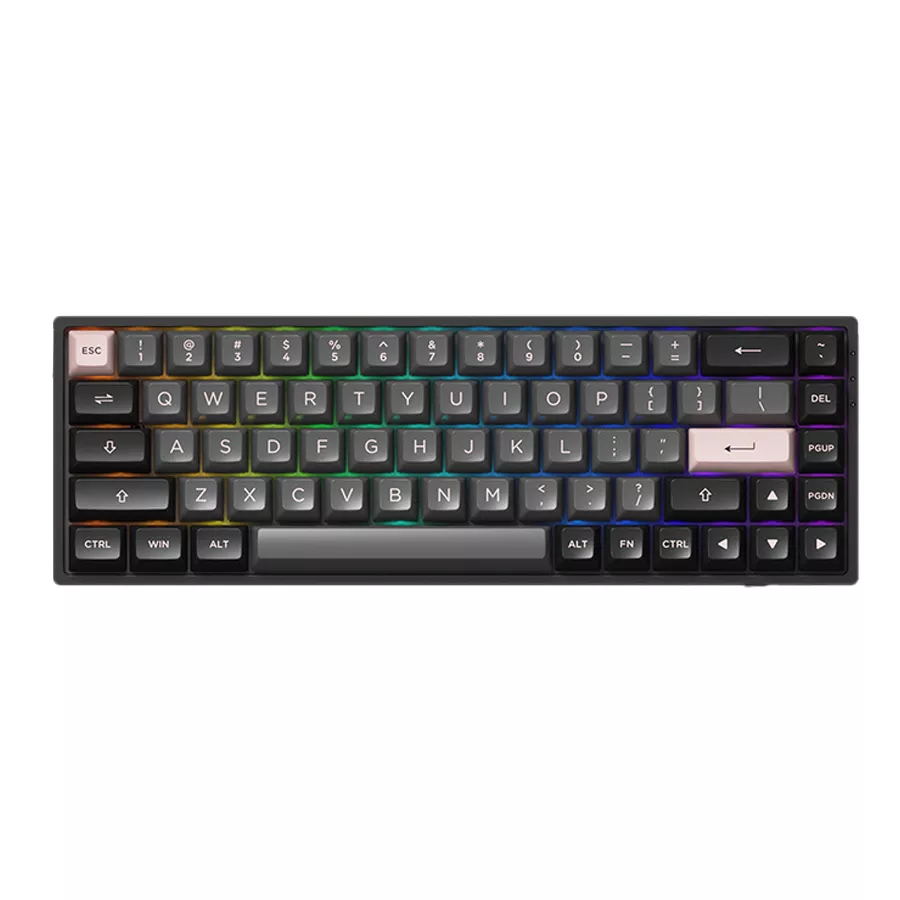 Bàn Phím AKKO 3068B Multi-Modes Black Pink