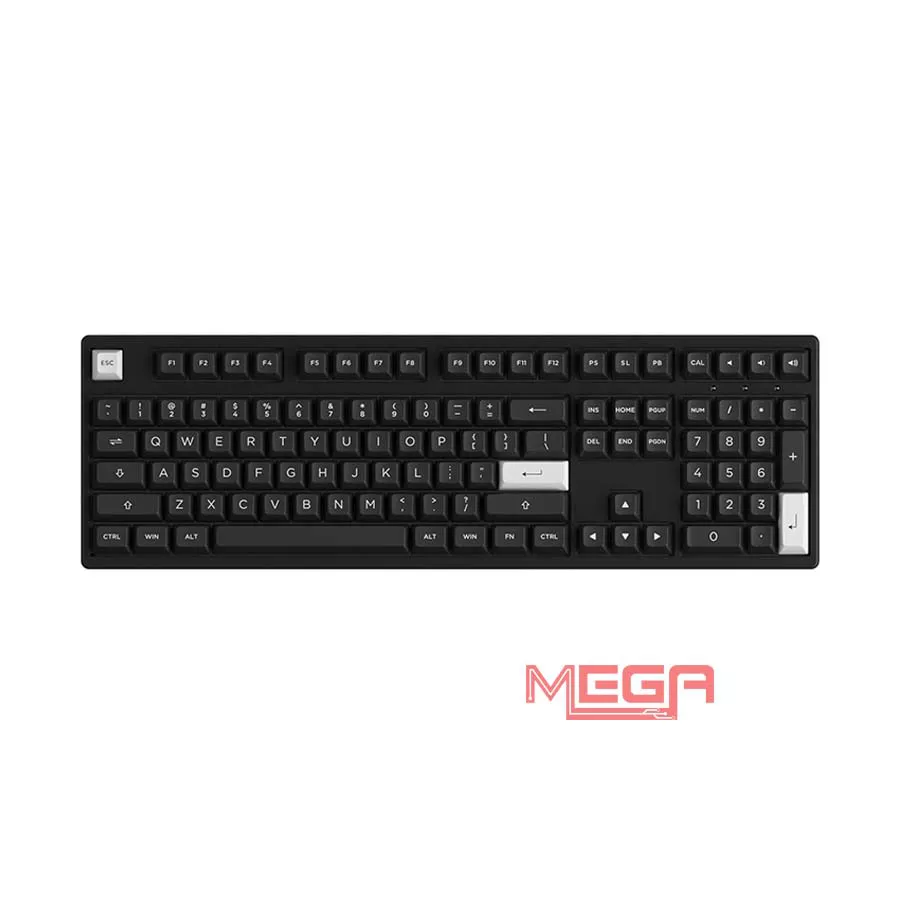 Bàn phím AKKO 3108 RF White on Black