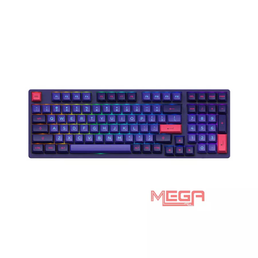 Bàn phím AKKO 3098 Neon Cream