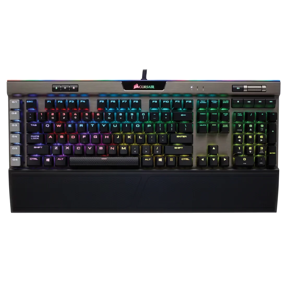 Bàn phím Corsair K95 Platinum RGB Gunmental