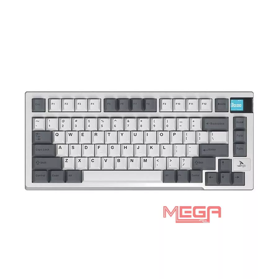 Bàn phím cơ không dây Darmoshark K8 Tri-mode LCD Customize RGB