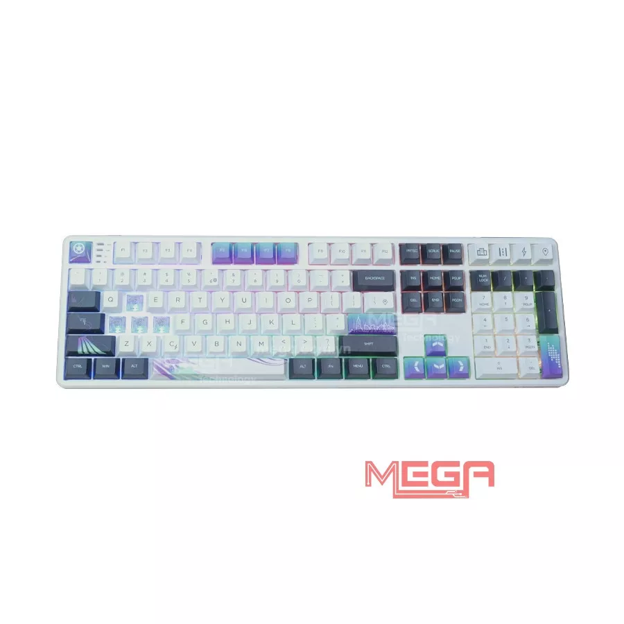 Bàn phím cơ Fuhlen H108S Fire Heart Yellow switch