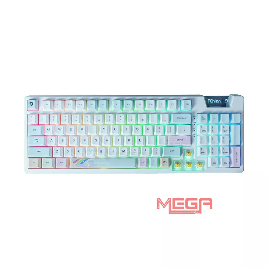 Bàn phím cơ Fuhlen H95S Sunshine Yellow Switch