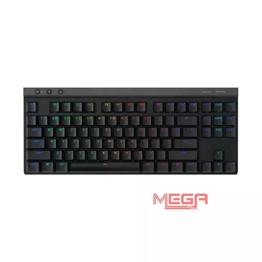 Bàn phím Logitech G515 TKL Lightspeed Wireless RGB Đen