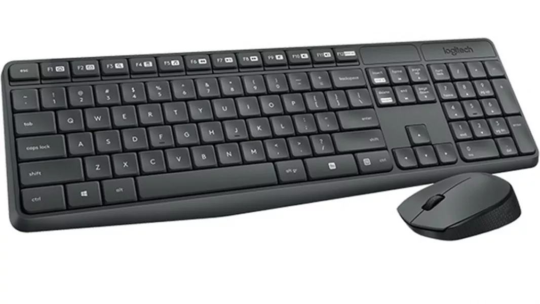 Bàn phím + chuột không dây Combo Logitech MK235