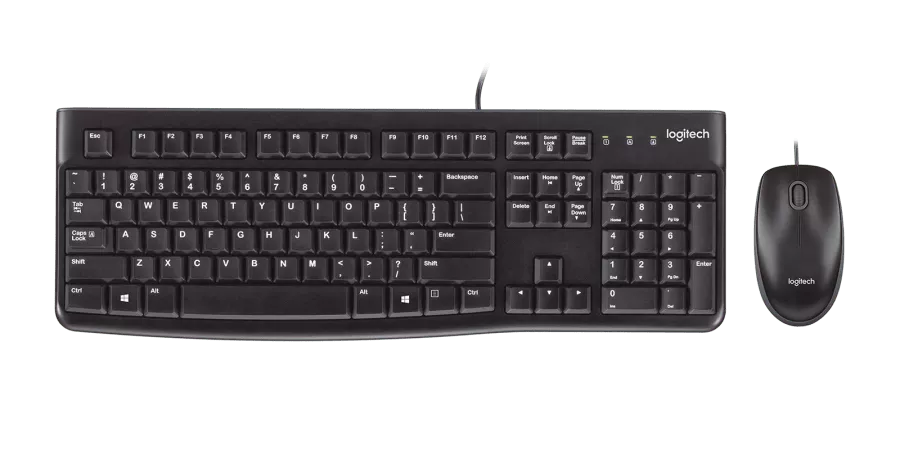 Bàn phím + chuột có dây Logitech MK120