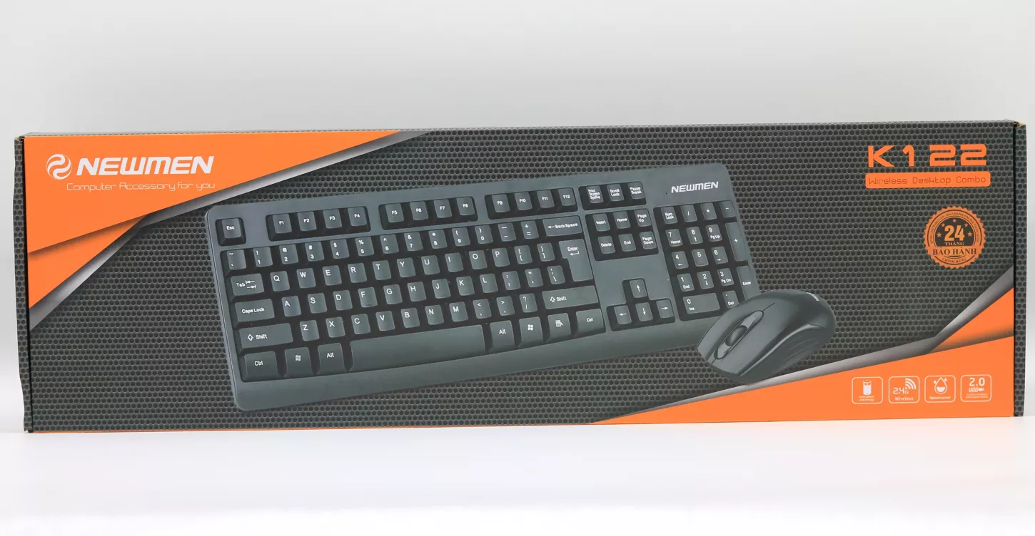 Bộ Phím chuột không dây Newmen K122