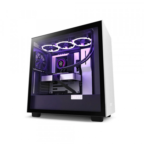 Case NZXT H7 Base Black White