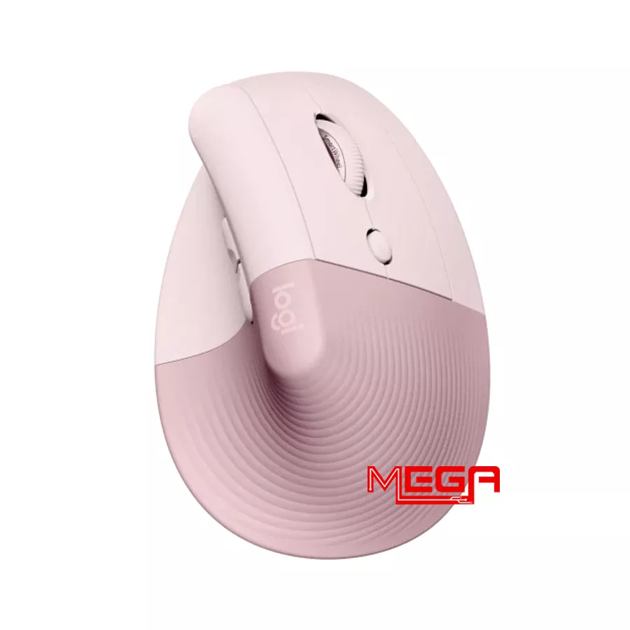 Chuột công thái học Logitech Mouse Lift Màu hồng