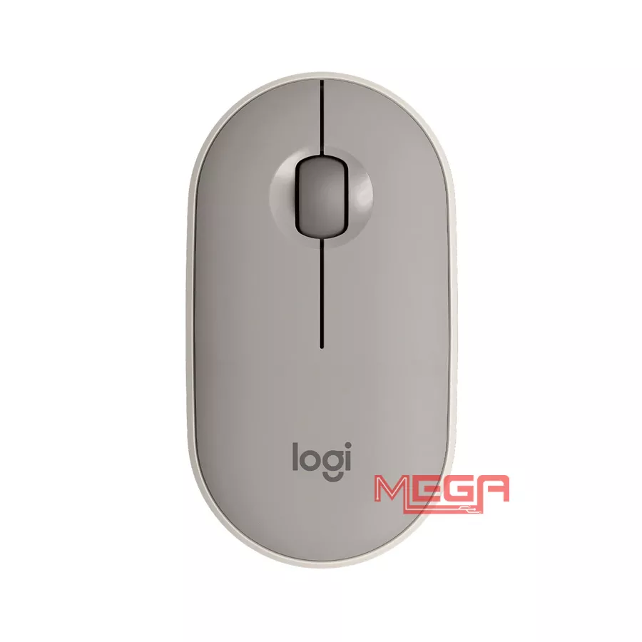 Chuột không dây Logitech Pebble M350 Wireless Bluetooth Almond Milk