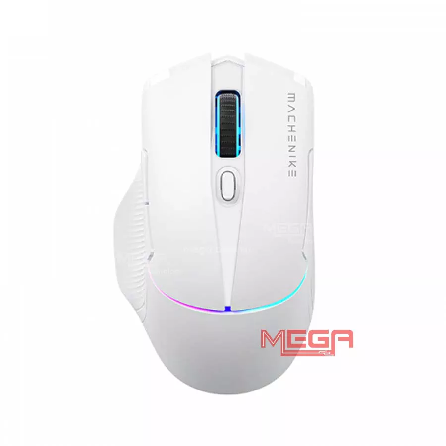 Chuột Gaming Không Dây Machenike L8 Pro Dual Mode 2K RGB - White