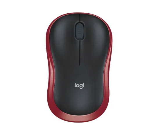 Chuột không dây Logitech M185 Wireless màu đỏ