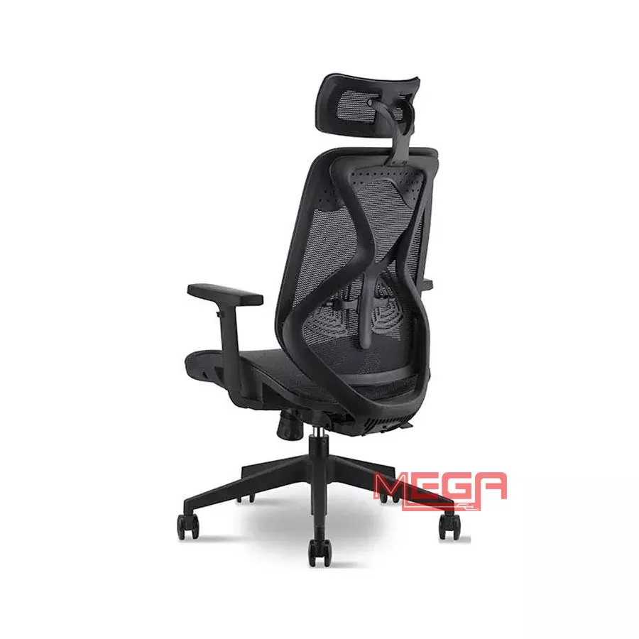 Ghế công thái học Manson Butterfly Wing Lưới - Đen