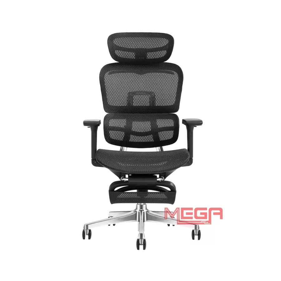 Ghế công thái học Manson Atum Màu Đen - Gác Chân