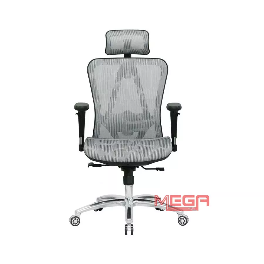Ghế công thái học ergonomic E-Dra EEC215 màu xám