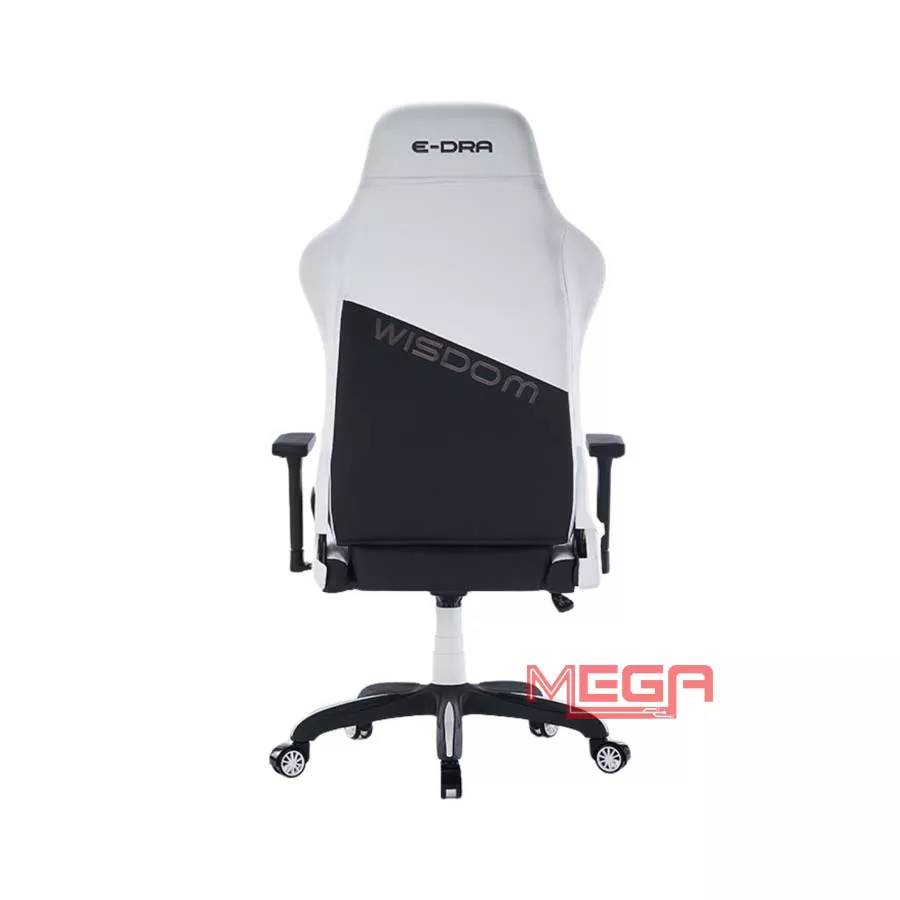 Ghế Gaming xoay E-Dra Wisdom EGC231 màu đen trắng