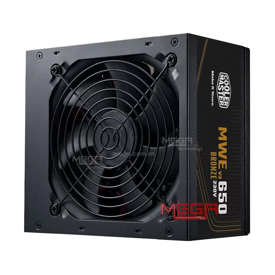 Nguồn Máy Tính Cooler master MWE 650W Bronze V3