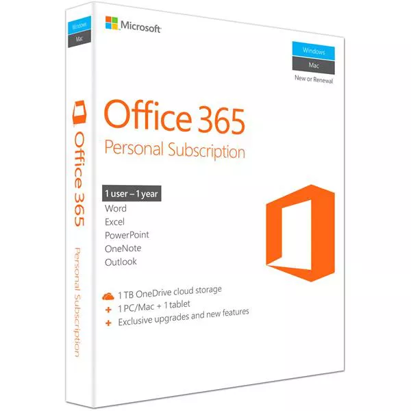 Phần mềm Office 365 Personal 32-bit/x64 English APAC EM