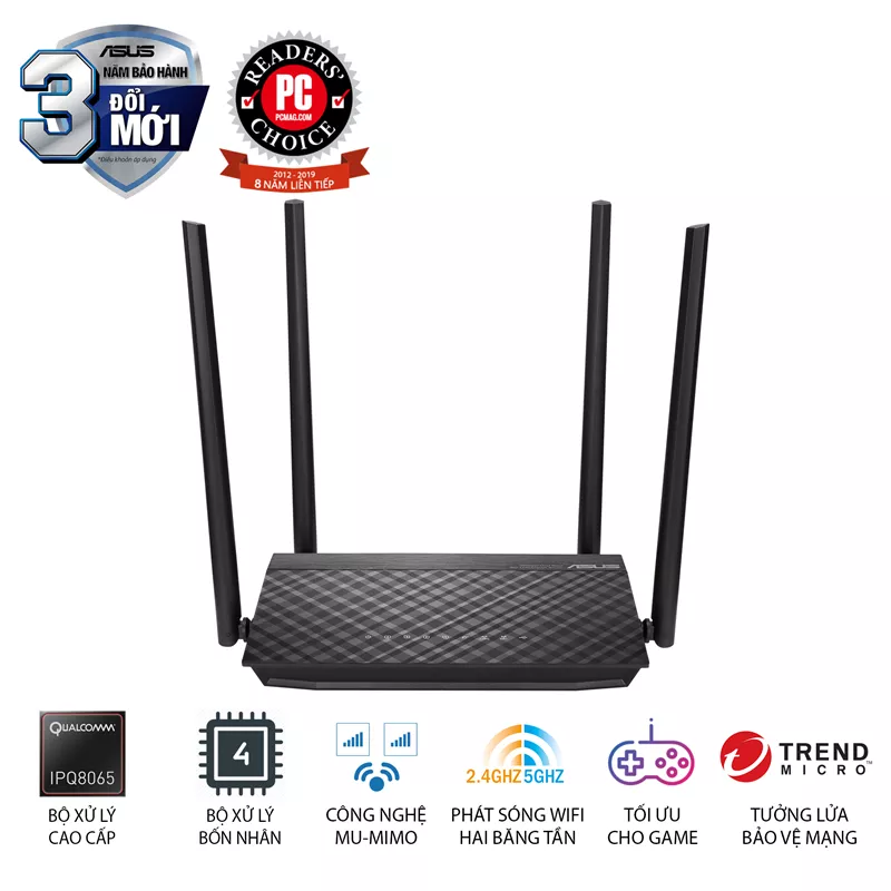 Router Wifi Asus RT-AC1500UHP