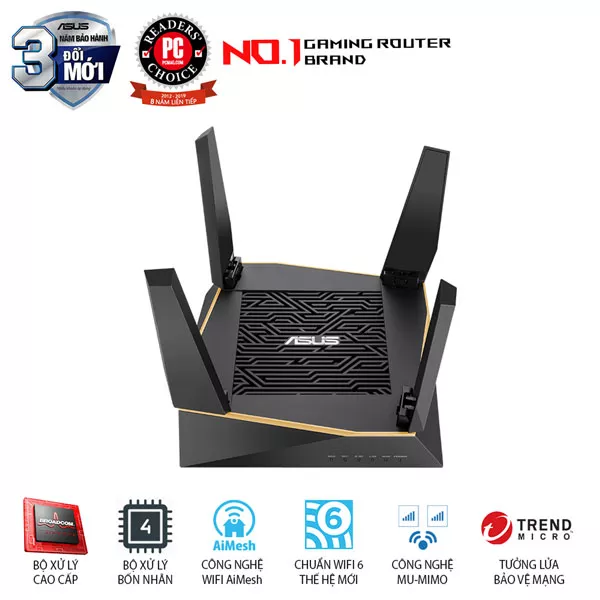 Router Asus RT-AX92U 1 Pack