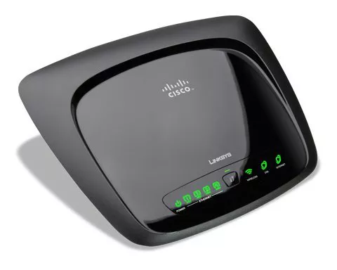 Router Linksys Wireless + ADSL2 - WAG120N