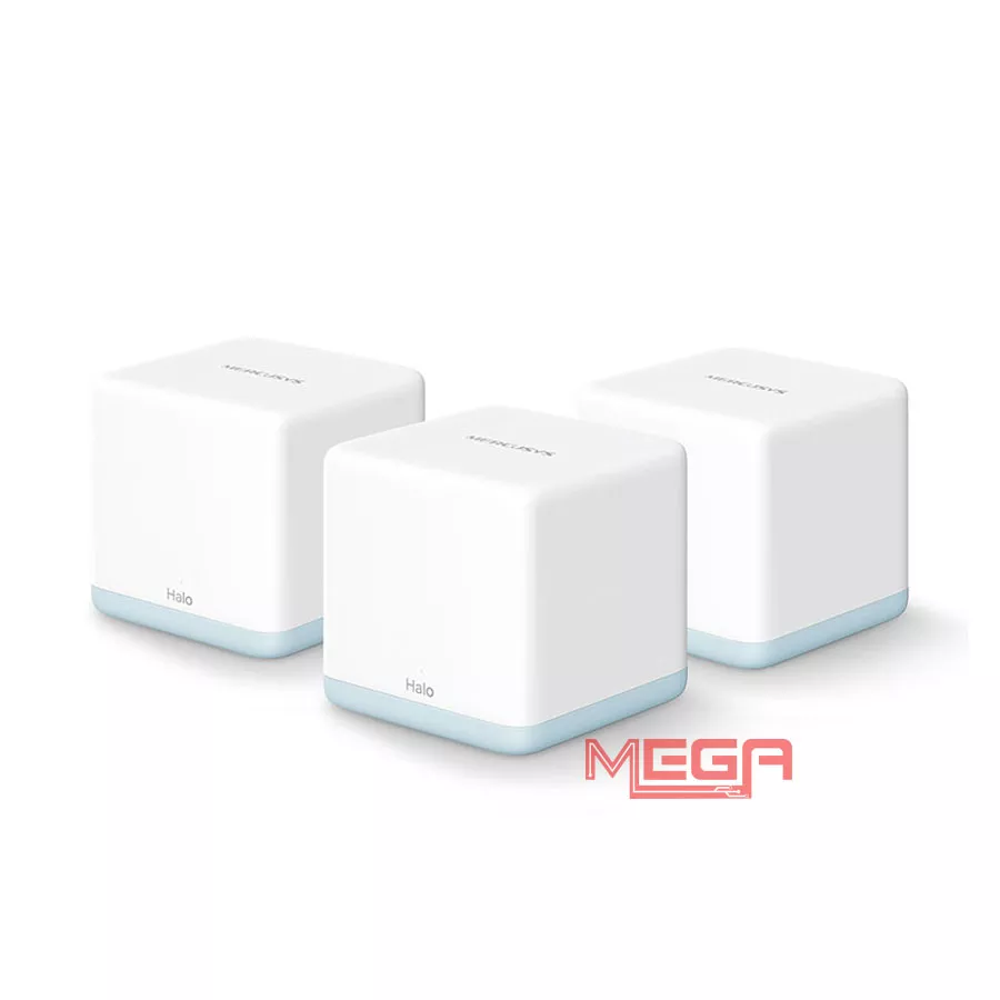 Bộ Phát Wifi Mesh Mercusys Halo H30 3 Pack