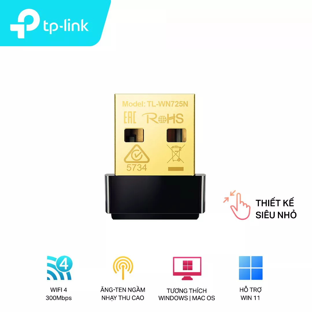 Bộ thu sóng TP-LINK_TL-WN725N