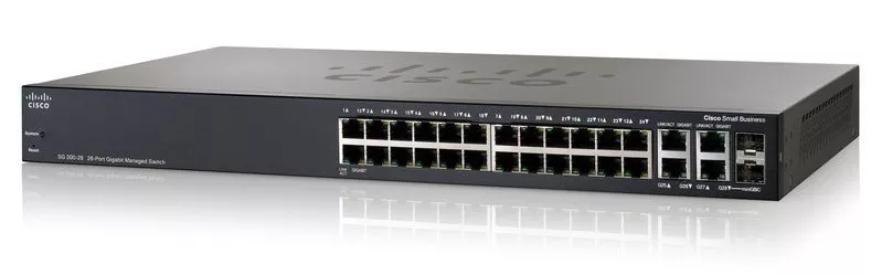 Switch Cisco SG350-28 28-port Gigabit Managed Switch