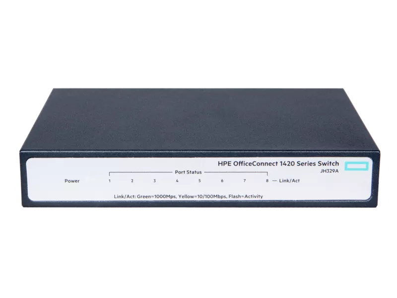 Switch gigabit HPE 1420 8G Switch JH329A